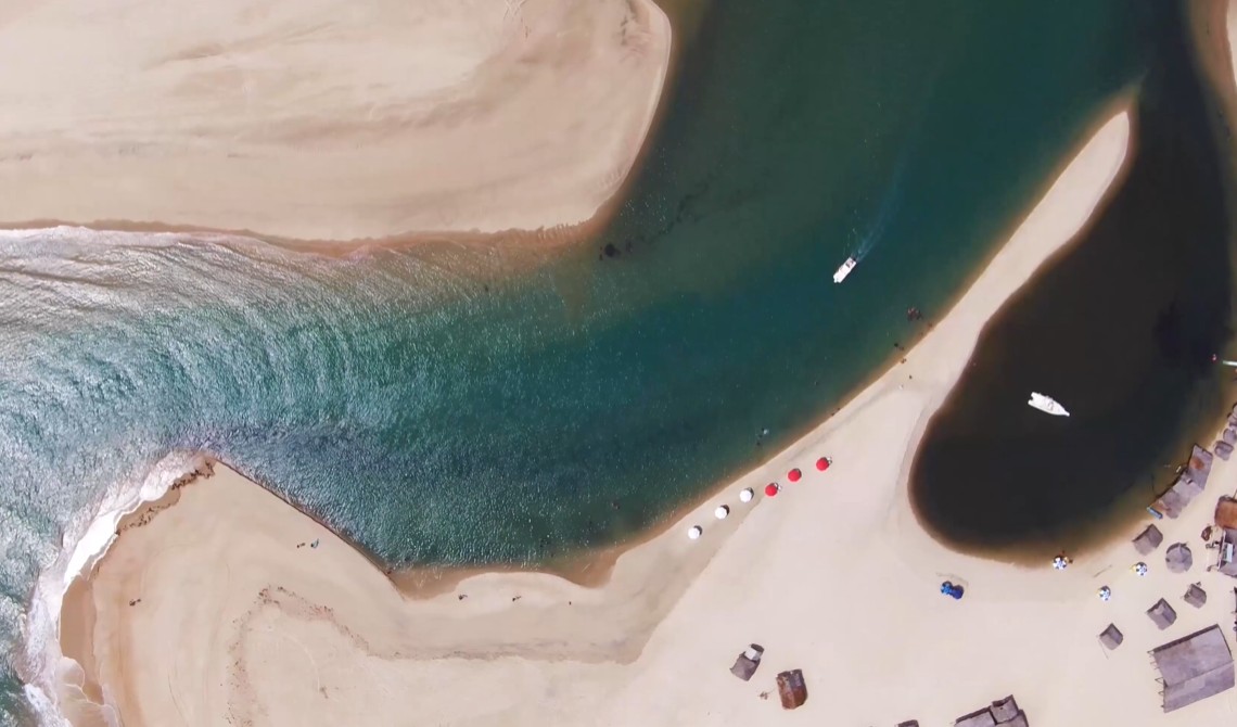 Remote sensing style aerial scene
